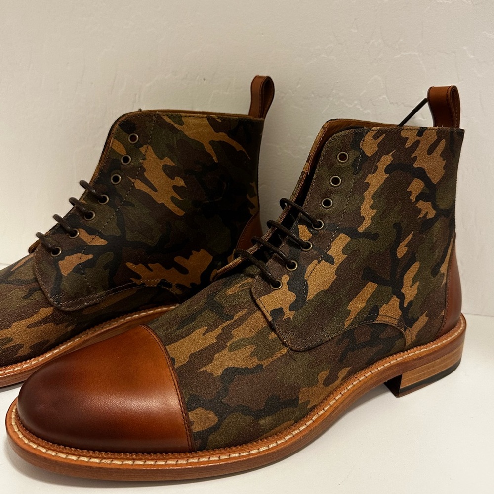Taft men’s lace up CAMO boot